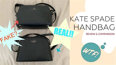 real kate spade vs fake|kate spade older model purses.